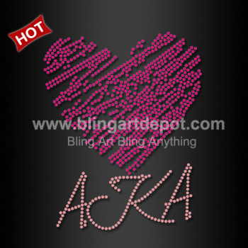 Hotsale AKA Rhinestone Design Transfers Wholesale